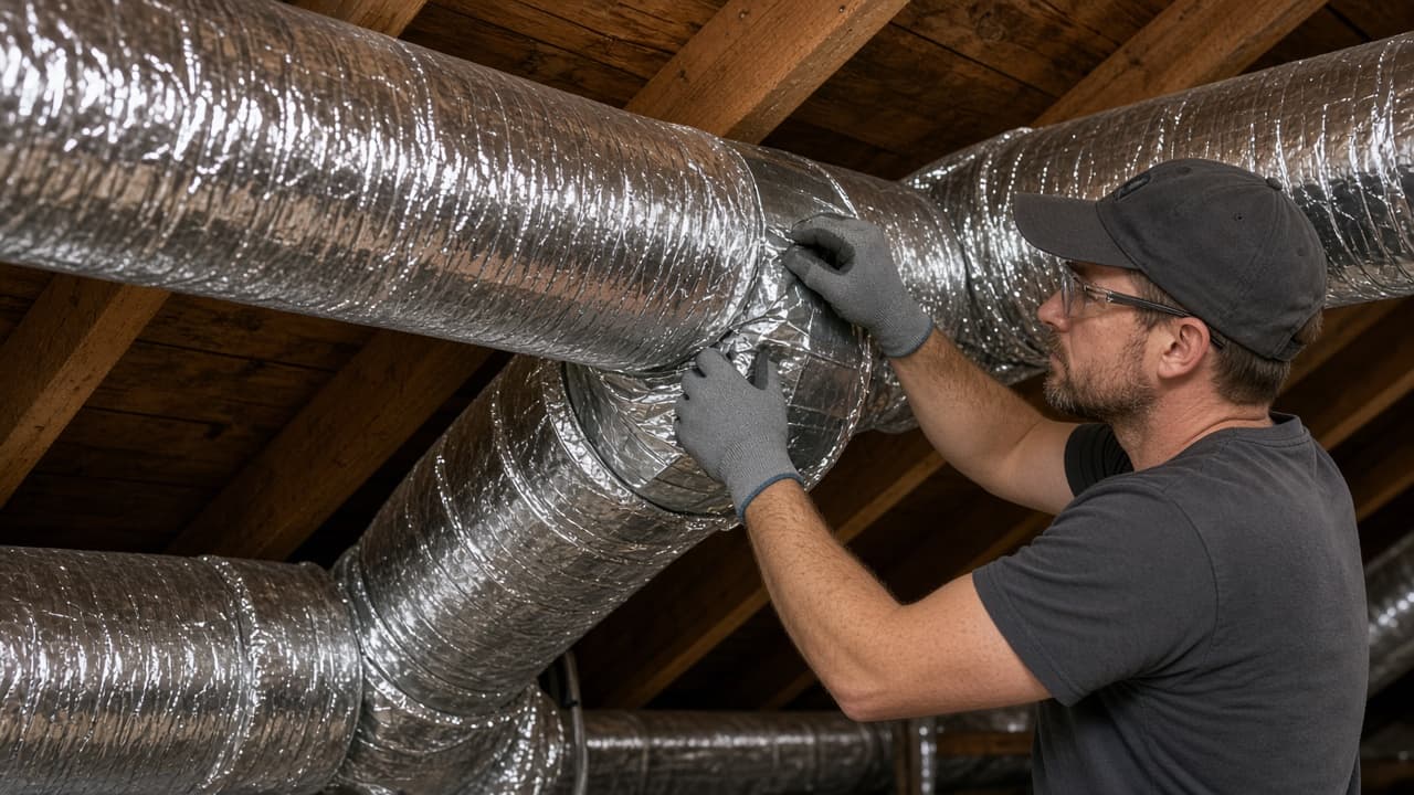 Duct insulation